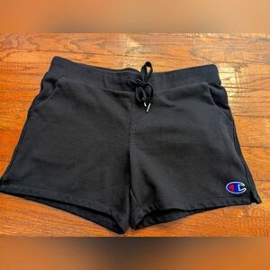 Champion's Reverse Weave shorts Black  Women's Size L NWOT